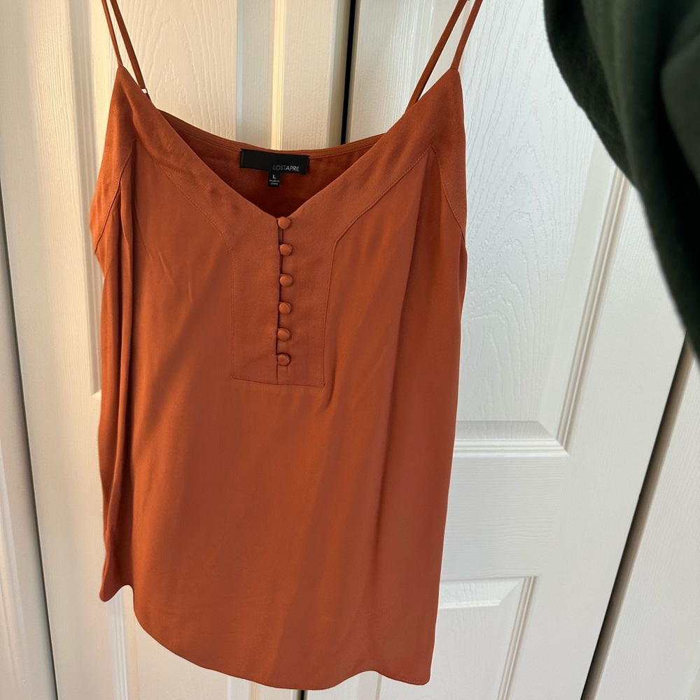 Burnt orange top